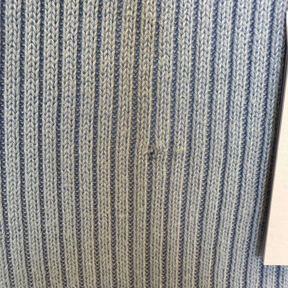 AYNI Milda Midi Ribbed Tank Dress Pastel Blue XS Bodycon Slit Designer $243 NEW - Picture 10 of 10